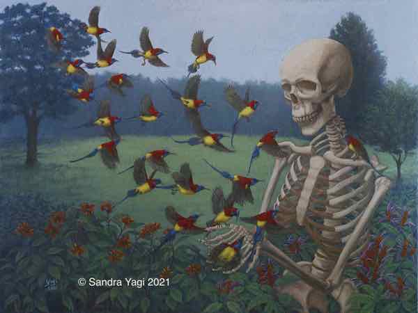 Passage #1, oil on canvas, 30x40, 2021, SOLD