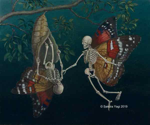 Metamorphosis, oil on panel, 20x24, 2019 SOLD