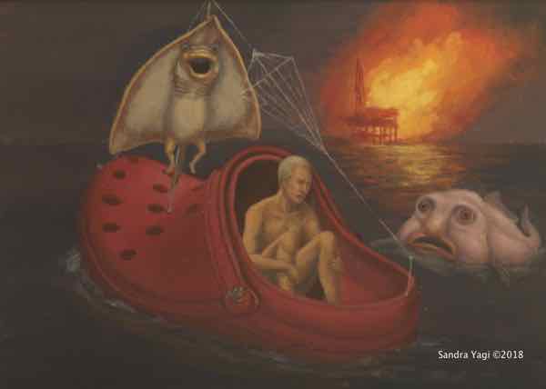 The Boat, 9x12, 2018