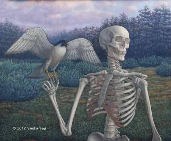 The Falconer, oil on panel, 20 x 24, 2012 SOLD